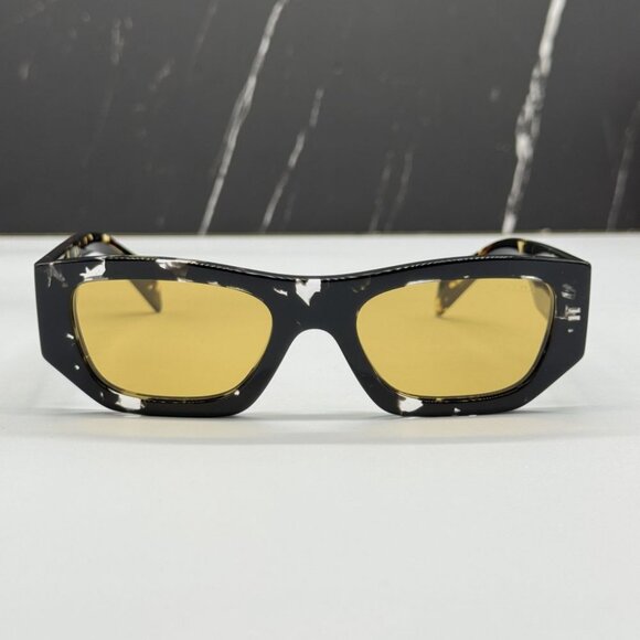 NEW PRADA PRA01S 15O10C SUNGLASSES MEN PR A01S 15O10C HAVANA SQUARE SPR A01 - Picture 3 of 10